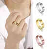 Paar ringen simpele vinger decor ring geschenk religie sieraden vrouwen sieraden holle creatieve kruis roestvrij stalen gift mannen vrouwen G1125