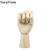 YuryFvna 2 st 5,5 tum trä mänsklig mannequin 7 teckning manikin hand konstnär modell för skiss 210924