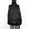 Mulheres para baixo parkas 2021 inverno mulheres pato colete casaco casaco para mulher senhora windbreaker sem mangas plus size cinza marrom preto