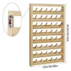 Sieraden Pouches, Tassen Thread Stand Rack 48 Spool Opvouwbare Wood Hold Organizer Muur Mount Ceen Borduurwerk Machine Naaien Houder Handwerk voor