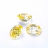 Zhanhao di alta qualità ZIRCON taglio ovale gemma sciolta 2ct per il commercio all'ingrosso giallo fuoco libero Diamond Top Up H1015