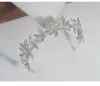 Haarspangen, Haarspangen, Hochzeit, Brautaccessoires, Prinzessinnenkrone für Frauen, elegante Blumen-Tiaras, Reifen, modischer Strass-Kristall-Kopfschmuck