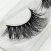 Strip complet 3D Lashs 100 Vraie Fink Lash Handmade Handmade Crisscross Curly Cils de faux cils D225130479