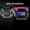 9 인치 2din 자동차 DVD 라디오 안드로이드 10.0 2013-2015 Chevrolet Cruze GPS Navi 터치 스크린 헤드 유닛 용 멀티미디어 플레이어