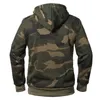 Camouflage Hoodies Mäns Fashion Sweatshirt Man Camo Hooded Hip Höst Vinter Militär Hoodie Mäns Fleece Coats oss / EUR Storlek 210927