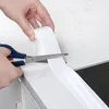 Bande d'étanchéité en PVC blanc, autocollant mural auto-adhésif imperméable pour salle de bains et cuisine, décoration de maison, salle de bains, douche, évier, 2021
