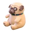 Sand Dogs Doll fyllda simuleringshundar Plush Sharpei Pug Lovely Puppy Pet Toy Plush Animal Toy Barn Kids Birthday Christmas Gifts