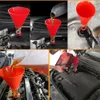 Car Universal Car Engine Oil Funnel Fuel Add Funnel Tools Adjustable Gasoline Special Funnel Non-leakage Design