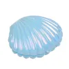 Goud shell vorm bruiloft snoep doos plastic gift gunst houder dozen verjaardag kerstfeest zilver wit roze decor levert