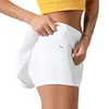 Shorts L-22 Pleated Tennis Skirt Women Gym Clothes Sports Female Running Fitness Dance Yoga Underwear Beach Biker Golf Skirts-