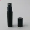 500 pezzi 2 ml di plastica spray bottiglia nero bianco trasparente profumo atomizzatore campione contenitori cosmetici vuoti per i viaggi
