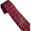 Neck Ties Unique Creative Printing Cool Funny Party Wine Red Fortune Cat As A Gift