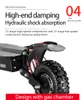 Dualtron Thunder Самый быстрый Электрический ездинг Самокат Велосипед Off-Road Dual-Motor H2R Гидравлический Амортизатор PK Razor Segway