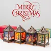Strings Christmas Lights Creative Snowman Night Light Retro Lantern Ornaments Bedroom Decor Fairy Cristmas Decoration 2022