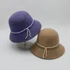 Herbst winter caps frauen mode mesh perle wolle eimer kappe frau freizeit hut