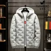 Winter Men'S Jacket Cotton Handsome Trend Hooded 211008