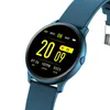 Yüksek Kaliteli KW19 Akıllı İzle Ince Vücut Bayanlar Erkekler Kan Basıncı Kalp Hızı İzleme Yuvarlak Su Geçirmez Çok Spor Smartwatch