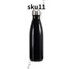 500 ml Aangepast logo buitenshuis Sport Travel Bottle Vacuüm Thermos Cola Cokesvorm Dubbele wand geïsoleerde roestvrijstalen waterflessen