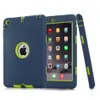 3 IN1 Anti-Slip Hybrid Case till iPad PRO AIR 9.7 "10.2" 10.5 "Mini Military Heavy Duty Shock Free Robot Silicon Cover