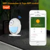 Kerui Tuya Smart Home Security WiFi сигнализация Wi-Fi Работает с Alexa 120DB PIR детектор Дверь / оконный датчик Беспроводной приложение Branglar