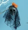 Les plus récents 8 produits Halloween New Bar Horror Party Scène Disposition Props Skull Skull Hanging Ornements décoratifs LLD10877