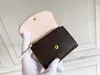 Sarah Wallet top quality long envelope flap wallets designer key card coin holders urse leather mini Pochette clutchp 419392369