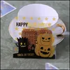 Gift Wrap Event Event Party Dostawy domowe ogród 100pcs/działka Halloween cukierki