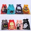 50pcs/lot clapstring candy halloween bag wraps pumpkin vampire ghost witch hands handbags plastic cartoon trick or treat aggs barty party gift jy0625