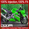 100 % passende OEM-Verkleidungen für Honda CBR 600F4 600FS 600 F4 FS CC 99–00 Karosserie 54No.241 600CC CBR600 F4 CBR600F4 99 00 CBR600FS 1999 2000 Spritzguss Karosserie Hellgrün