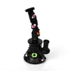 Hurtownia Hookah Bongs 3D Evil Monster Design Glass Bong Ręcznie robiona postać dymna rura wodna Bong