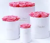 Evig Blommor Holding Bucket Valentine's Day Presentförpackning Rose Dekorativ Flower Girlfriend Wife Romantic Festival Gifts RH3301