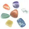 irregular natural stone chakra Rose Quartz Amethyst agate tiger powder crystal white crystal yoga meditation energy stone