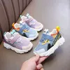 Bebek Erkek Kız Ayakkabı Bahar Sonbahar 1-6 Yıl Çocuklar Ayakkabı çocuk Rahat Sneakers Nefes Kaymaz Koşu Spor Ayakkabı G1025