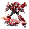 Mini Força Transformação Robô Brinquedos Figuras de Ação Miniforce x Simulação Cargo Deformação do Avião Mini Agente Toy 210805281J283Z2134050