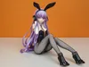 Anime libertar kirigiri kyouko coelho menina ação figura modelo brinquedos b-styk danganronpa trock pvc menina sexy adulto coleção q0522