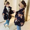 Mode automne hiver ours doudoune pour filles manteaux chauds lettres vêtements d'extérieur enfants école enfants vêtements de haute qualité 202222507184432