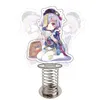 Anime Figur Genshin Wirkung Zhongli Diluc Venti Klee Keqing Qiqi Acrylfigur Ständer Modell Teller Frühling Shake Schreibtisch Dekor Y0728