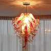 ノルディックガラスペンダントランプぶら下げランプアートキッチンホテルの装飾シャンデリア天井照明