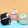 School Bags Preppy Students Cute Fresh Backpack Women Bookbag Waterproof Travel Bagpack Girls Kawaii Laptop Rucksack