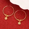 Round Ball Dangle Earrings For Women Girls Bead Ethiopian Africa Arabia Middle East Jewelry Gifts
