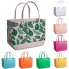 Torby na zakupy Bolsos De Playa Eva Con Estampado Moda Moda Mujer Bolsa Cesta Hueca Diseador Bolsa Grande Captacidad Almacenamiento 220303