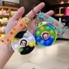 Push Fidget Toys porte-clés simple fossette Doux Squishy Anti-Stress Cadeau Anti-Stress