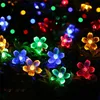 100LEDs String Lights With Remote Update Solar Panel Multi style Bubble Ball Star Fairy Light Strings 8 Working Mode Outdoor Christmas Decoration Lamp