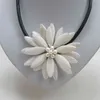 Corquistas apressados ​​mulheres collares Collier Maxi Natural Pérola de água doce artesanal longo colar de frisado