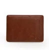 Plånböcker tunna vertikala män magiska plånbok liten pu läder elastisk band handväska mini fast id -korthållare bankfodral för man246m