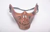 Leuke Paintball PVC Airsoft Maskers Scary Skeleton Skull Masker Beschermende Halloween Carnaval Nieuwjaar Hoge kwaliteit 5 kleuren