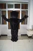 Prawdziwy obraz czarny pantera maskotka kostium fantazyjna sukienka dla Halloween Carnival Party Support Dostosowywanie