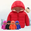 Hiver bébé fille vêtements manches longues enfant en bas âge habit de neige solide chaud bébé Bebes garçon veste manteau