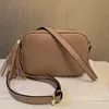 bolsas de mão de design de luxo com borla bolsa feminina de couro GG Soho bolsa de ombro disco bolsa mensageiro com franjas bolsa tiracolo designer carteira bolsas para noite 308364