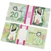 Prop Cad Spelgeld 5/10/20/50/100 Kopie CANADESE DOLLAR CANADA BANKBILJETTEN FAKE NOTES FILM PROPS